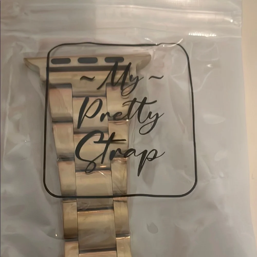 Gold Apple Watch Arm/Wristband